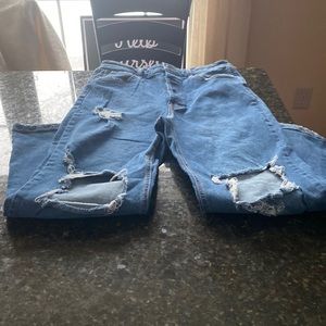 Wild fable, size 12, high rise, straight jeans